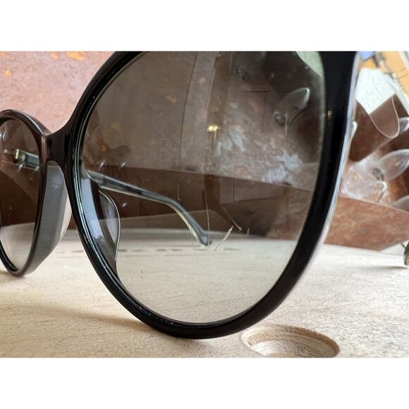 GUCCI Designer Round Sunglasses Black GG0377SK 57 16 145 Optyl *Read* Women's - Picture 5 of 16